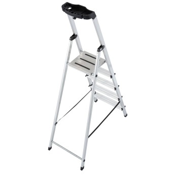 Стремянка Krause Safety 5 ступеней 126337