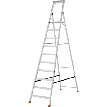 Стремянка Krause Solido XL 10 ступеней 171276