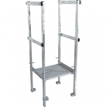 Переход с площадкой KRAUSE 450 мм, оцинкованная сталь Переход с площадкой KRAUSE 450 мм, оцинкованная сталь