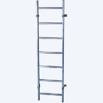 Шахтная лестница KRAUSE STABILO 815972, оцинкованная сталь, ширина 440 мм, 10 перекладин Шахтная лестница KRAUSE STABILO 815972, оцинкованная сталь, ширина 440 мм, 10 перекладин