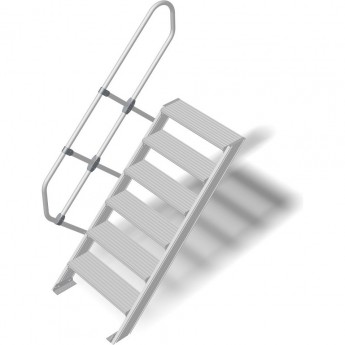 Трап стационарный KRAUSE 6 ступеней, ширина 800 мм 60° Трап стационарный KRAUSE 6 ступеней, ширина 800 мм 60°